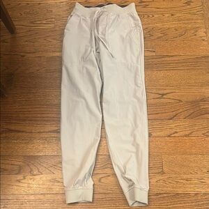 Light Gray Lululemon Jogger Pants
